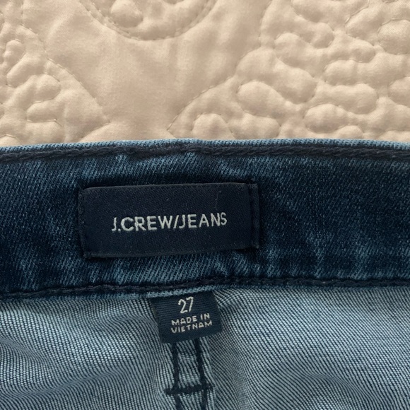 Jcrew Ten Inch Highrise Toothpick Jeans - Picture 3 of 8